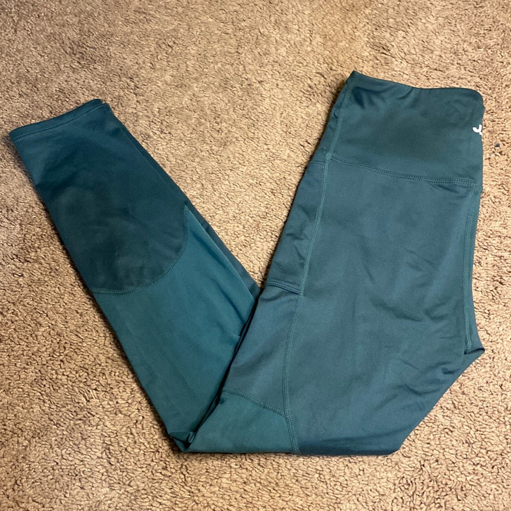 Joy Lab teal athletic leggings with pockets